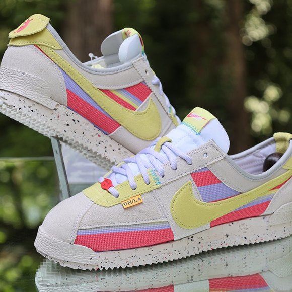 Nike Cortez Union LA Lemon Frost Men's Size 9 - Picture 4 of 13